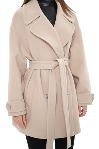 Kyoto Midi Cashmere Wool Blend Coat