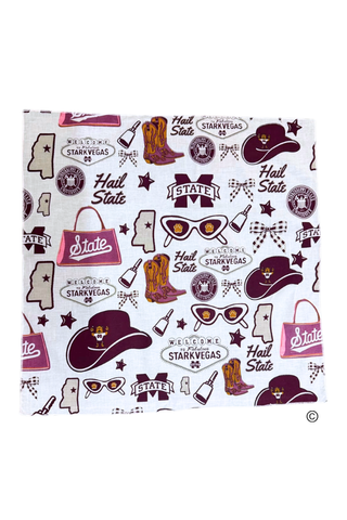 SC - ETA 8/24-9/7 The Bulldog Edit Bandana© - Glamourous Grace