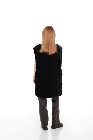 Transformer 2 in 1 Velour Down Coat/Vest