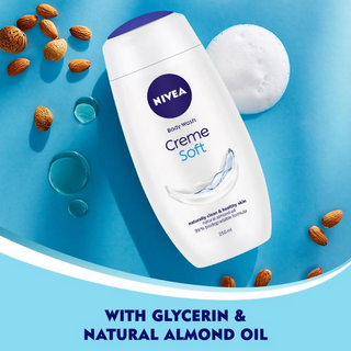 Nivea Body Wash- Creme Soft Naturally Clean - Glamourous Grace