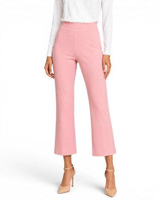 Krazy Larry P600 Pull on Wide Ankle Pant - Baby Pink