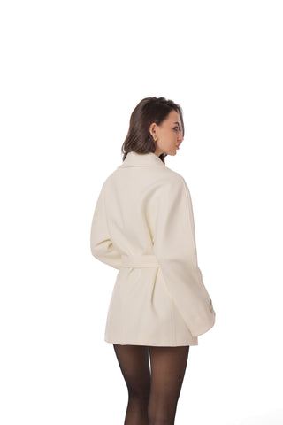 Amelia Short Cashmere Blend Coat