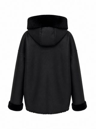 Reversible Faux Shearling Jacket