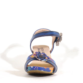 Daphne Retro Floral Heels - Glamourous Grace