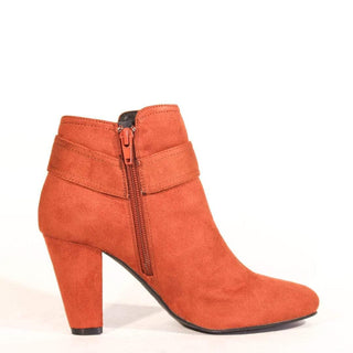 Debbie Suede Booties - Glamourous Grace