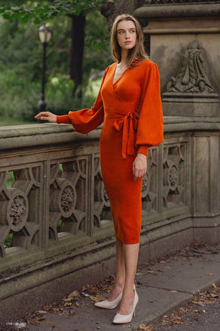 ADORABLE IDEAL SWEATER MIDI DRESS - Glamourous Grace