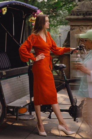 ADORABLE IDEAL SWEATER MIDI DRESS - Glamourous Grace