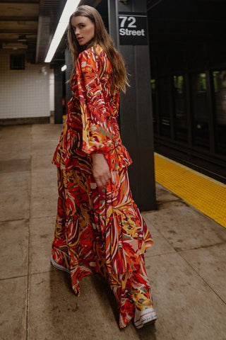 WONDERFUL SOUL WOVEN MAXI DRESS - Glamourous Grace