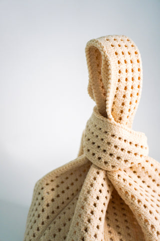 Oat Crochet Handbag