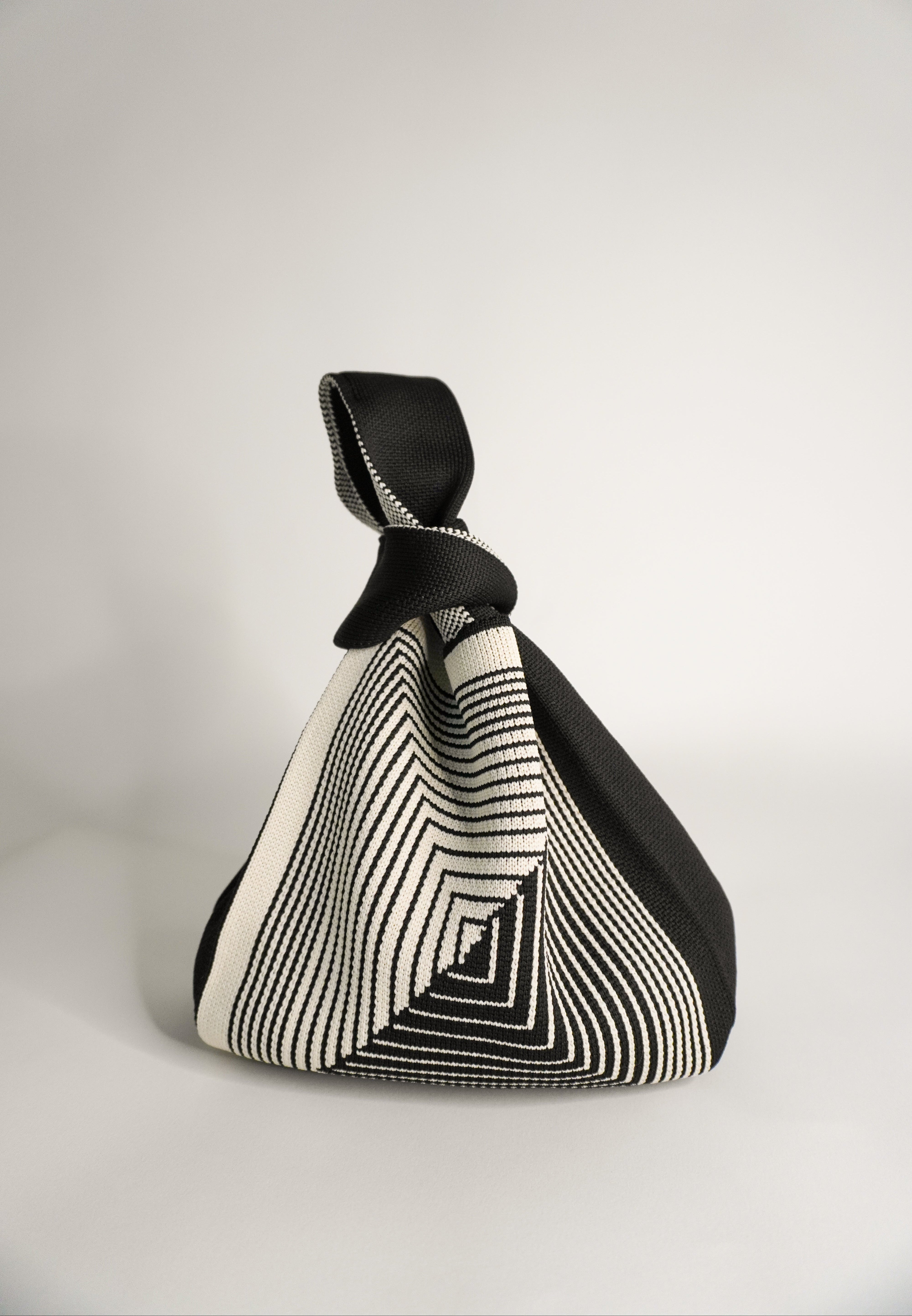 Labyrinth Black Handbag