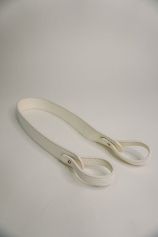 Off-white Vegan Leather Strap