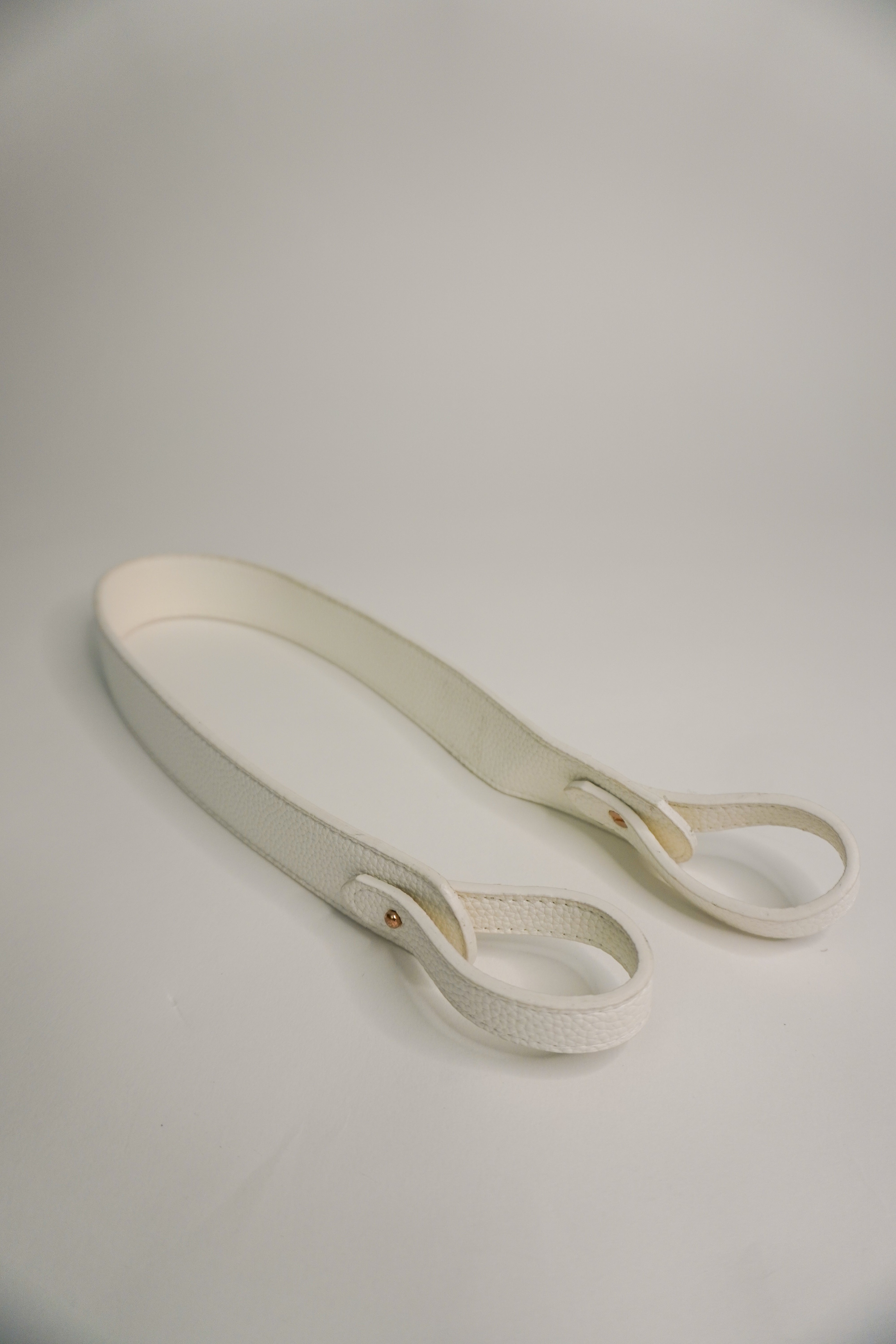 Off-white Vegan Leather Strap