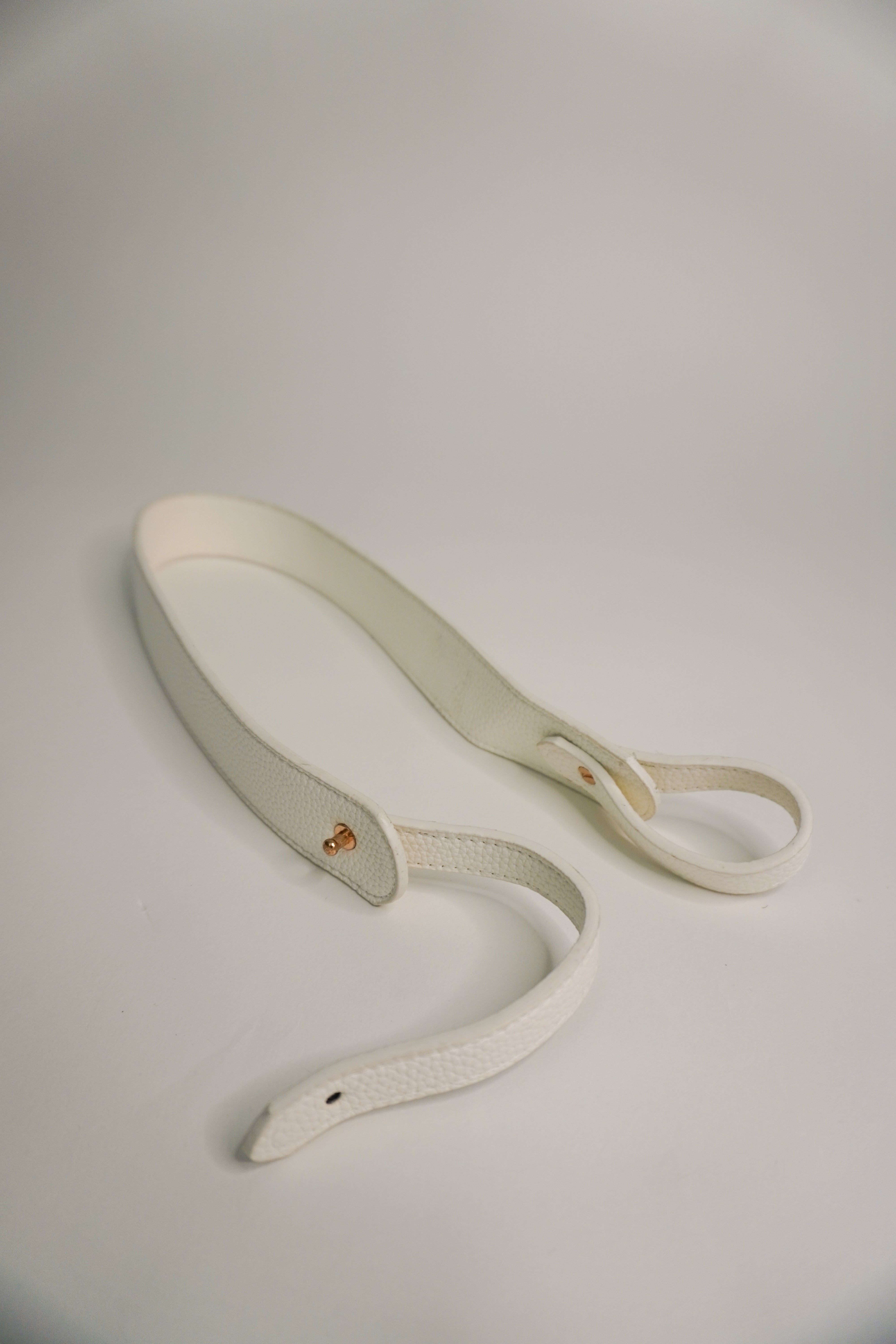 Off-white Vegan Leather Strap