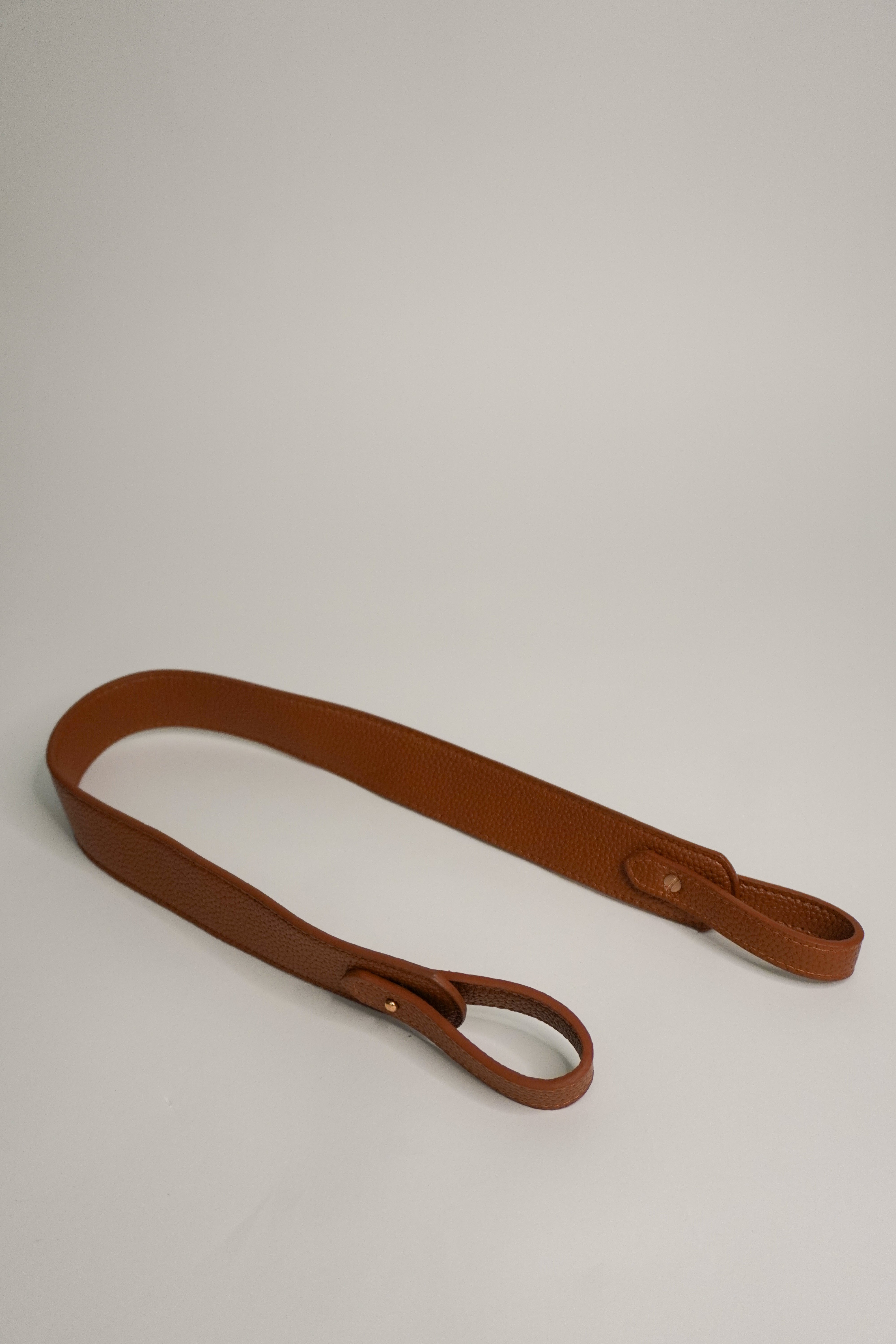 Brown Vegan Leather Strap
