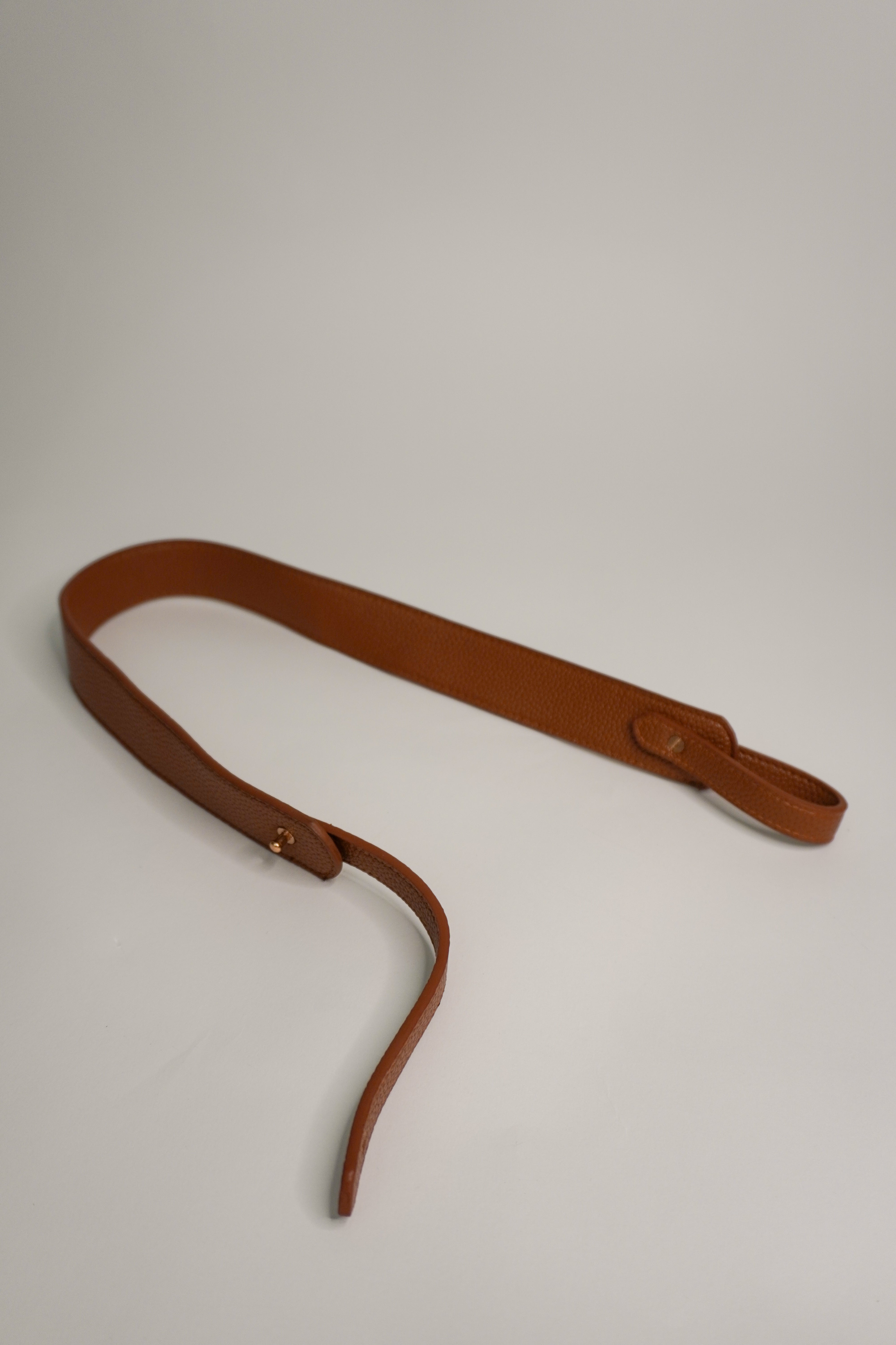 Brown Vegan Leather Strap