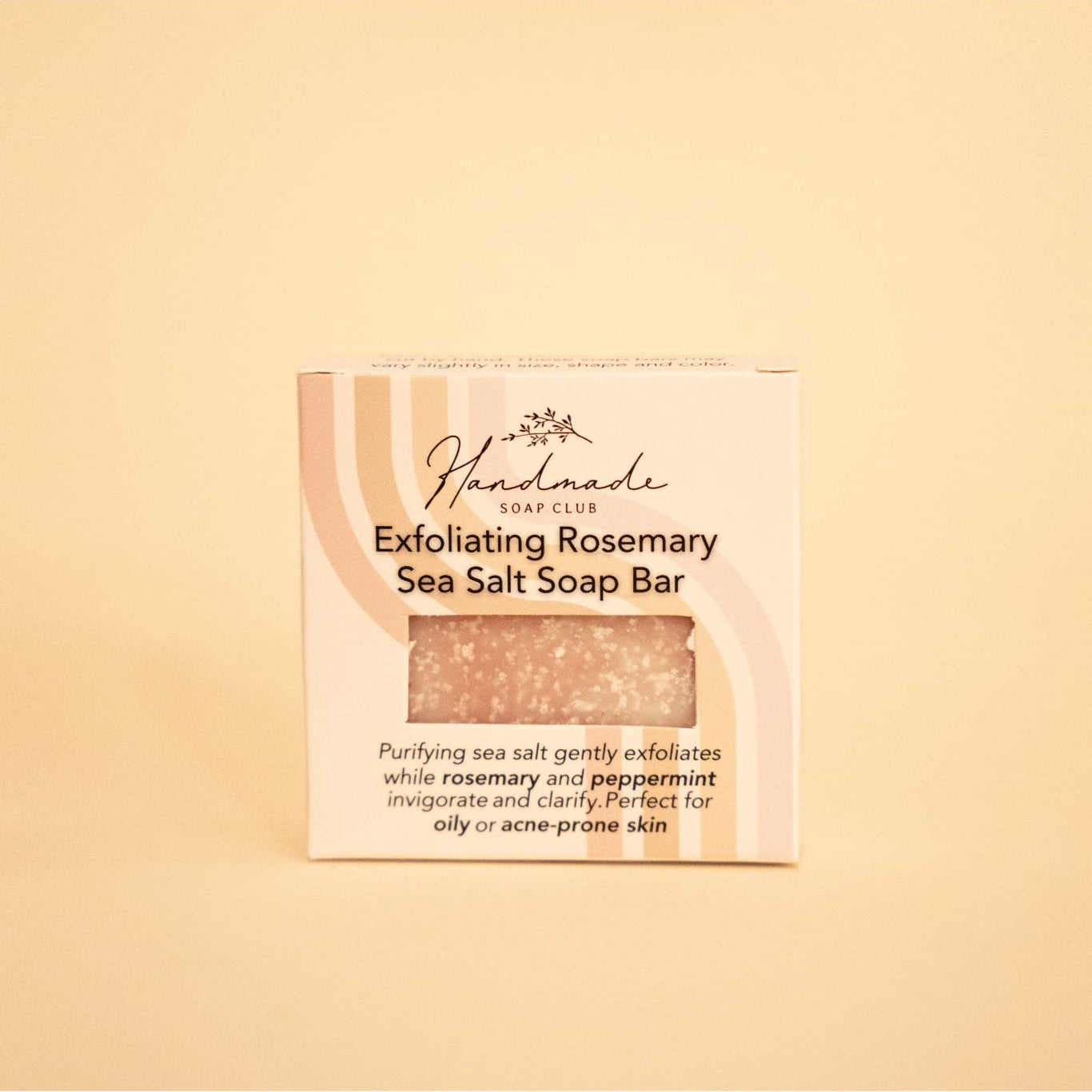 Exfoliating Rosemary Sea Salt Soap Bar
