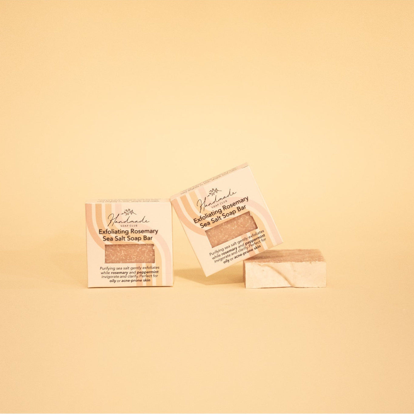 Exfoliating Rosemary Sea Salt Soap Bar
