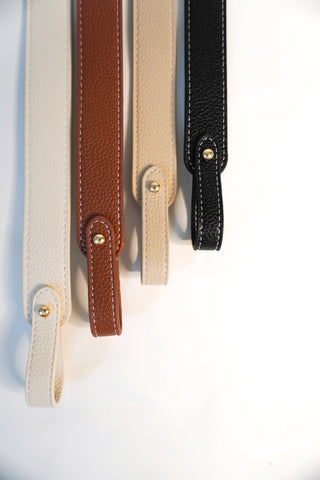 Taupe Vegan Leather Strap