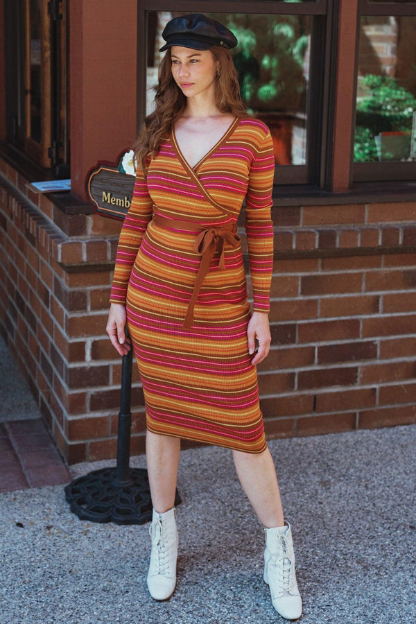 FLIRTATIOUS NATURE SWEATER MIDI DRESS - Glamourous Grace