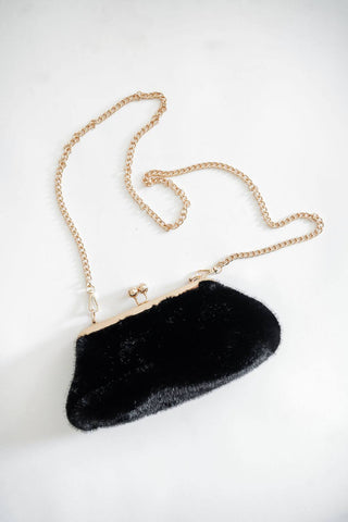 Sarah Faux Fur Clutch - Glamourous Grace