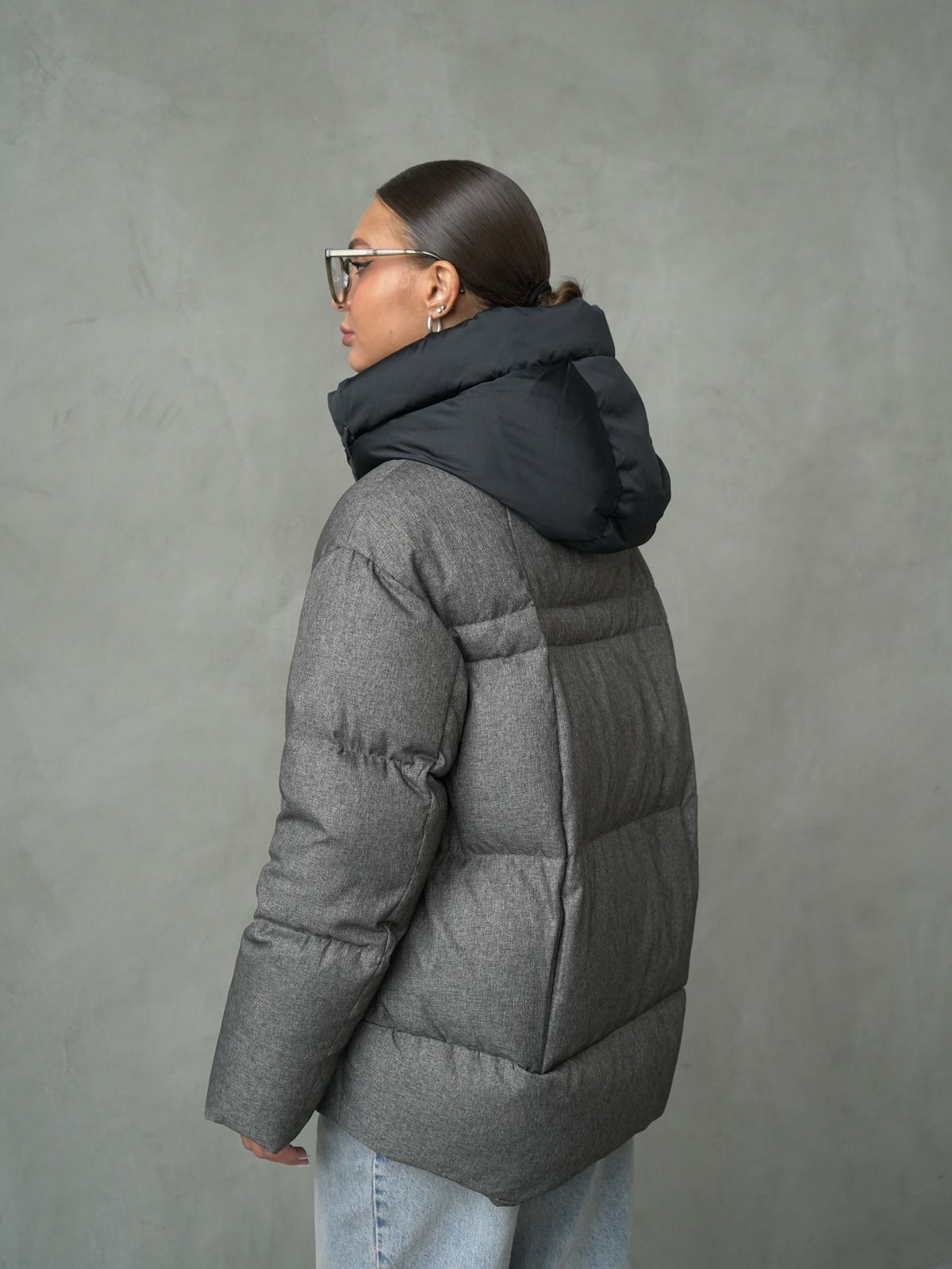 Metropolitan Wool-Effect Down Fill Jacket