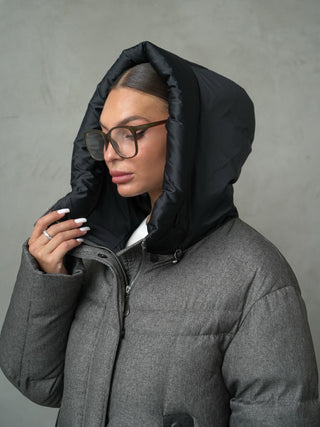 Metropolitan Wool-Effect Down Fill Jacket