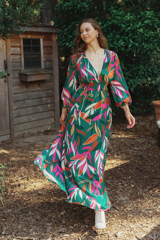 GONE COASTAL WOVEN MAXI DRESS - Glamourous Grace