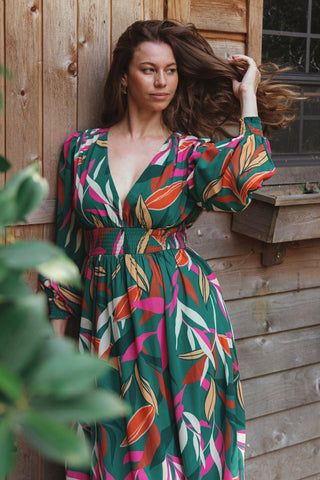 GONE COASTAL WOVEN MAXI DRESS - Glamourous Grace