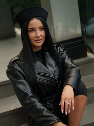 Sailor Cotton Hat in Black