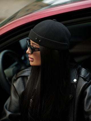 Pierced Docker Cap