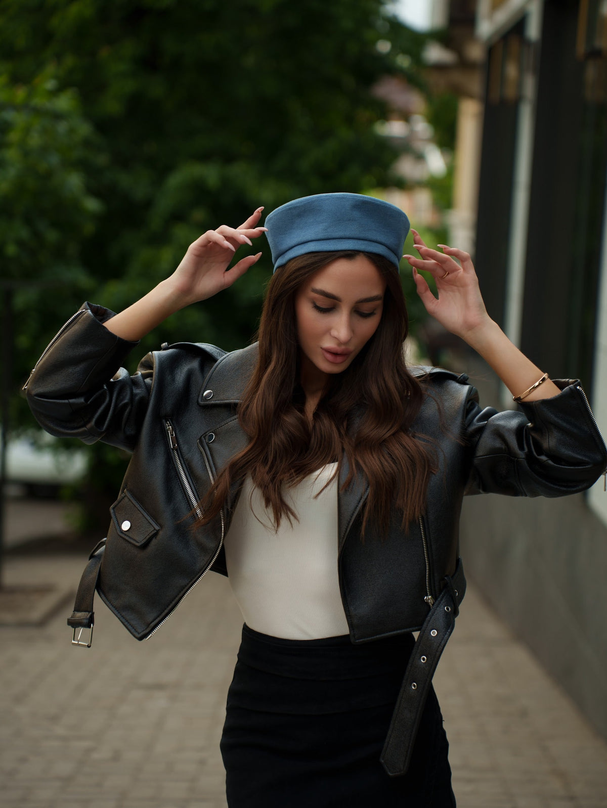 Paris Hat in Blue