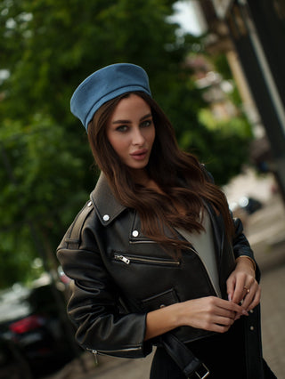 Paris Hat in Blue