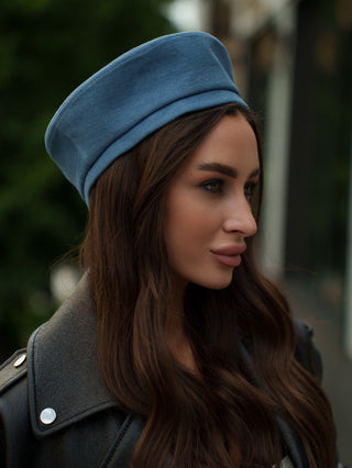 Paris Hat in Blue