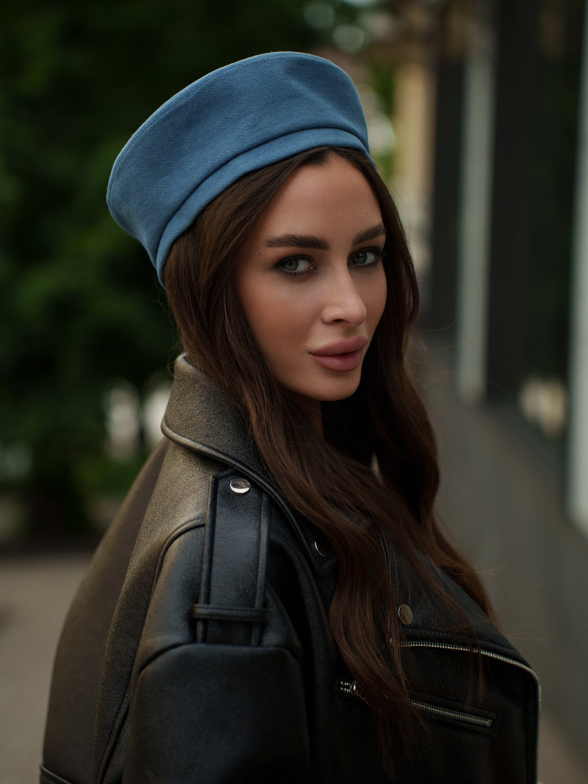 Paris Hat in Blue