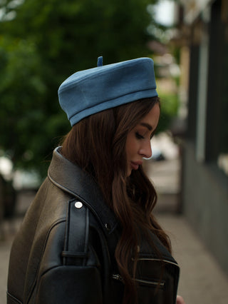 Paris Hat in Blue