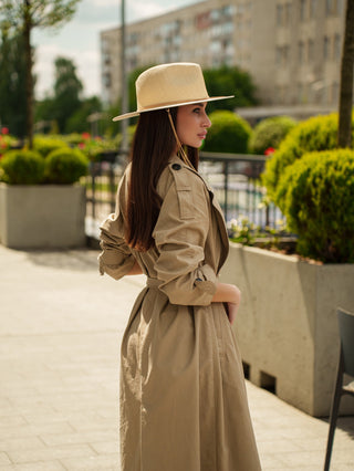 Tribli Doble-Chain Paper Straw Hat