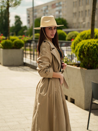 Tribli Doble-Chain Paper Straw Hat