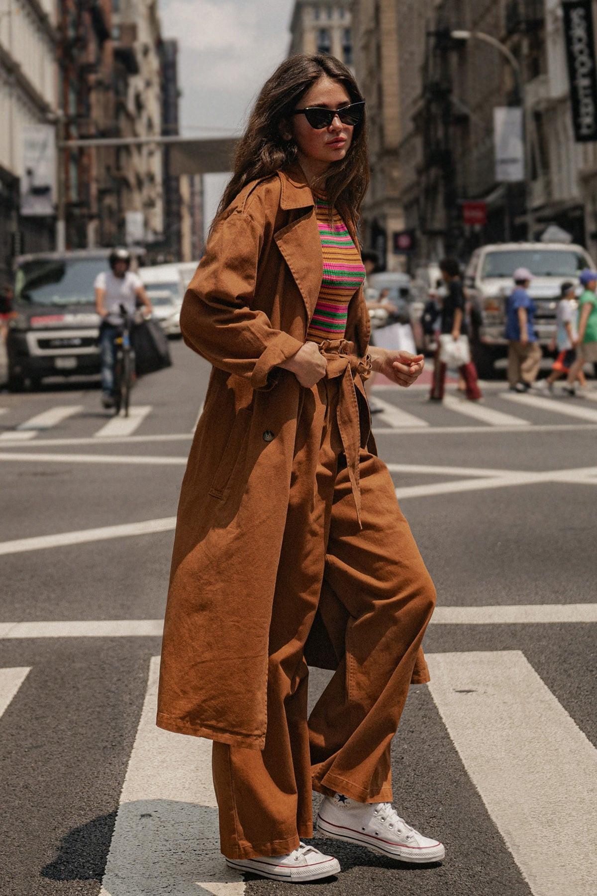 KEEPER OF MY HEART TWILL TRENCH COAT - Glamourous Grace
