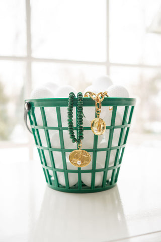 Golf Pendant Necklace - 18k Gold Plated - Glamourous Grace