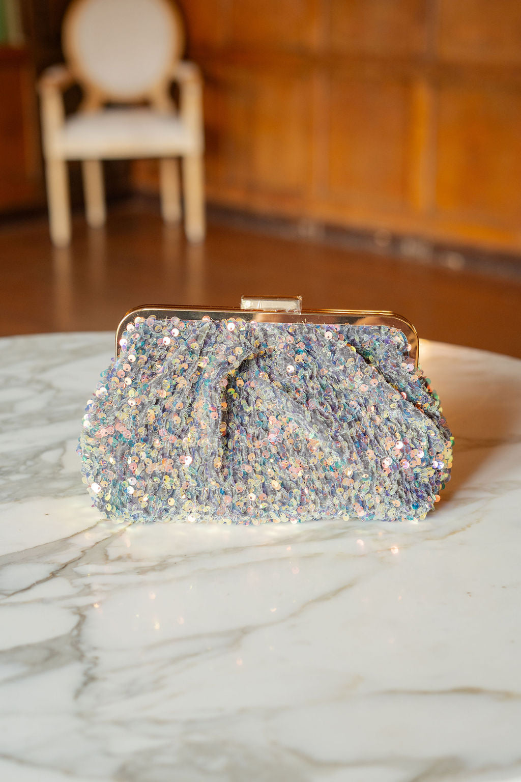 Trixie Sequin Clutch - Glamourous Grace