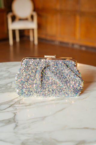 Trixie Sequin Clutch - Glamourous Grace