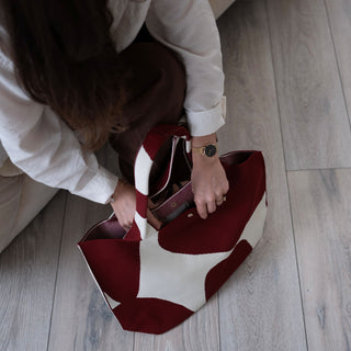 MOOdy Red Blend Signature Tote - Glamourous Grace