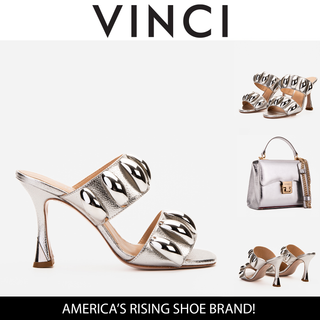 The Eclipse Silver Leather Women Sandal - Glamourous Grace LLC