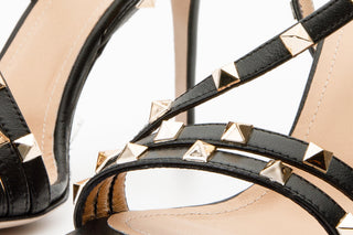 The Bellavista Black Leather Sandal Final Sale! - Glamourous Grace