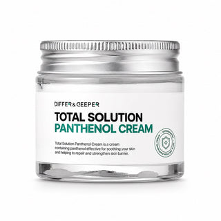 DIFFER&DEEPER Total Solution Panthenol Cream (70g) - Glamourous Grace