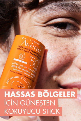 Avene Sensitive Skin SPF50 Sunscreen Stick - Protects Sensitive Areas, Moisturizing, Non-Irritating - Glamourous Grace