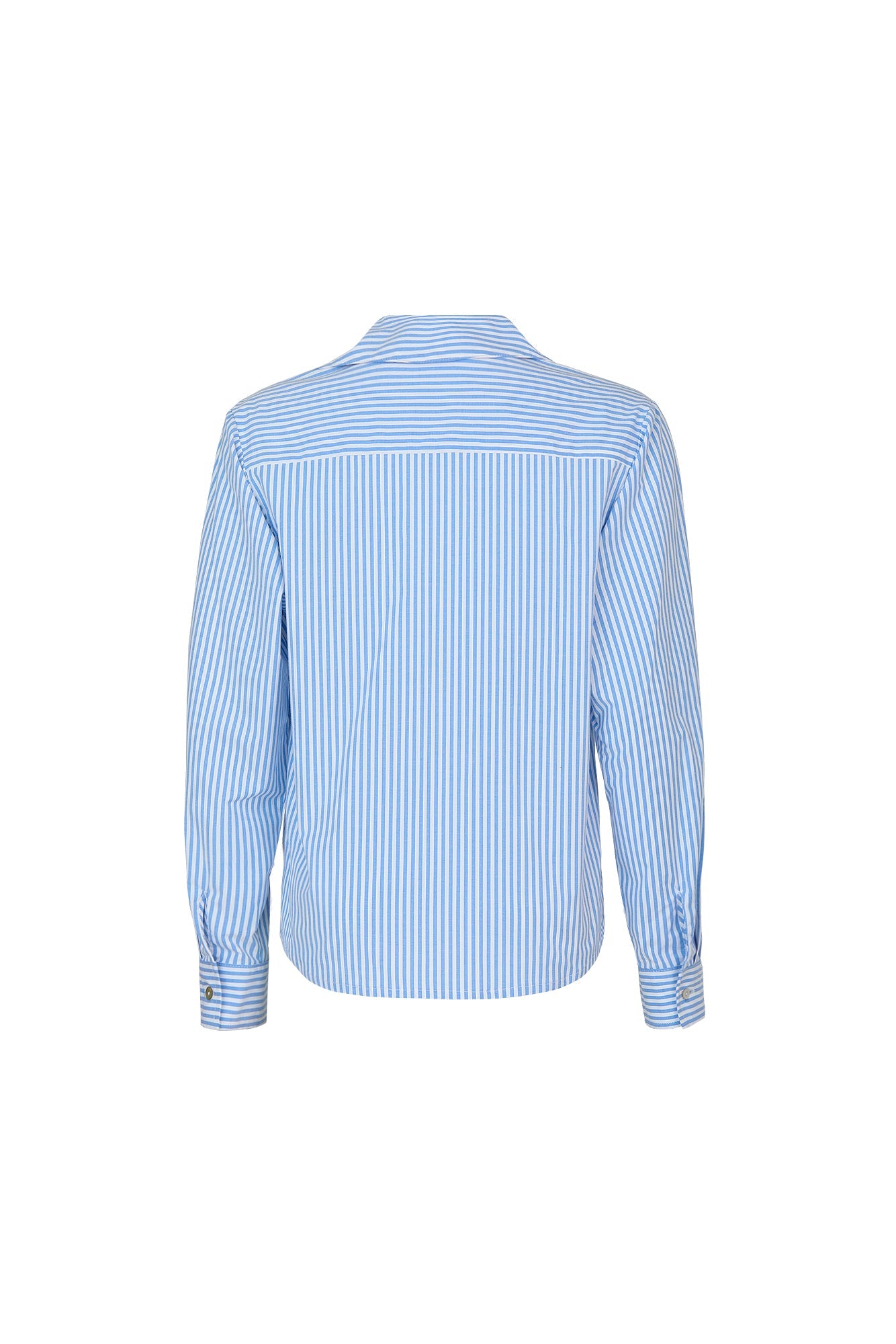 DANIELA SHIRT BLUE AND WHITE STRIPES - Glamourous Grace