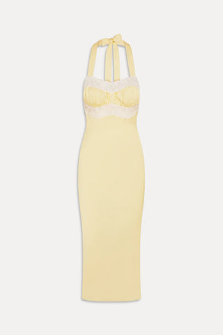 Darcy Whipped Butter Satin Midi Dress - Glamourous Grace