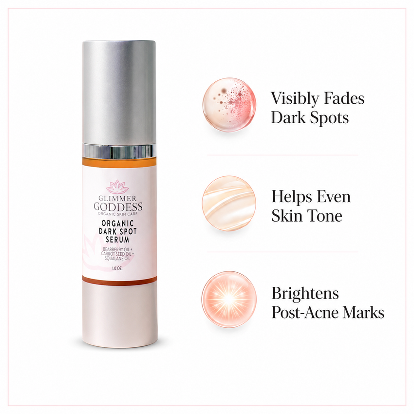 Organic Dark Spot Serum – Fade Hyperpigmentation & Even Skin Tone - Glamourous Grace