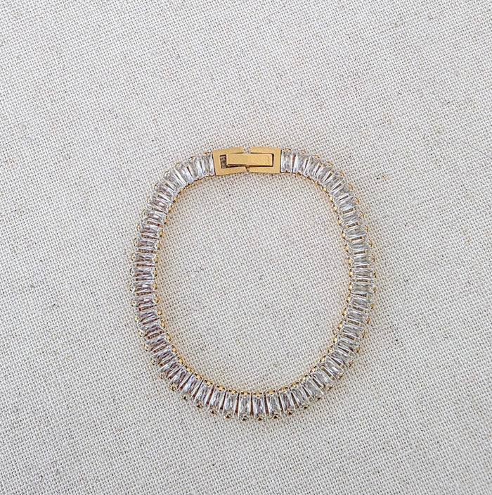 Dazed in Diamonds Bracelet - WATERPROOF - Glamourous Grace
